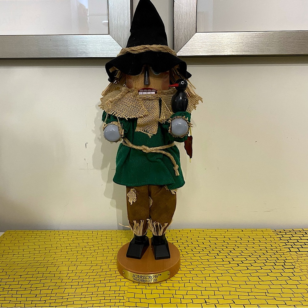 Kurt Adler- Steichman Scarecrow Nutcracker *sold in original box*